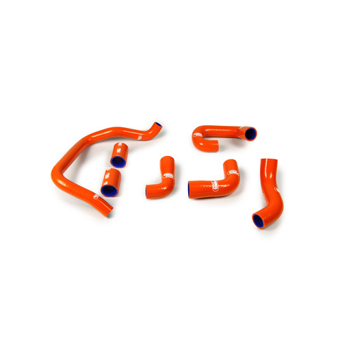 KTM 990 2008-2014 Superduke R Orange Samco Radiator Hose Kit Super Duke 