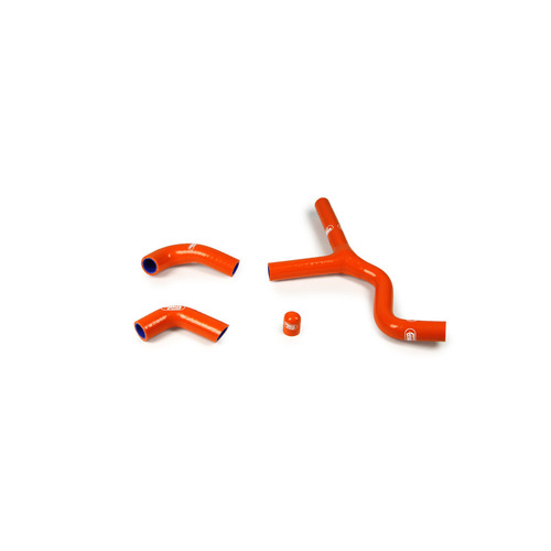 KTM 525 EXC-F 2001-2006 Thermostat Bypass Orange Samco Radiator Hose Kit 