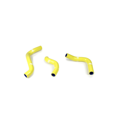 Suzuki DRZ400E 2003-2014 Yellow Samco Silicone Radiator Hose Kit 