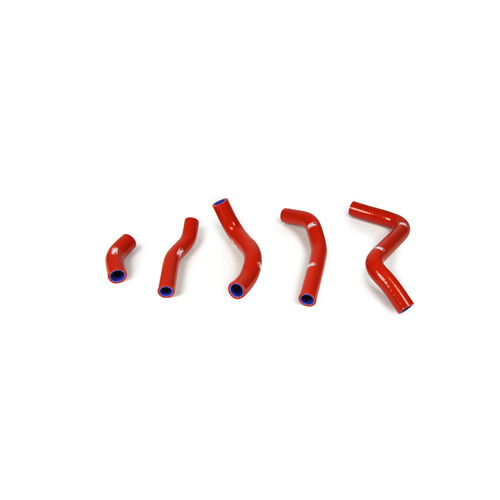 Suzuki RMZ250 2011-2012 Red Samco Silicone Radiator Hose Kit 