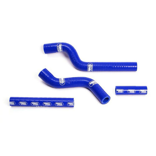 Yamaha YZ250F 2007-2009 Blue Samco Silicone Radiator Hose Kit 