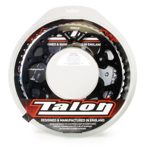 Husaberg TE250 2010-2014 49T Talon Alloy Rear Sprocket Black 