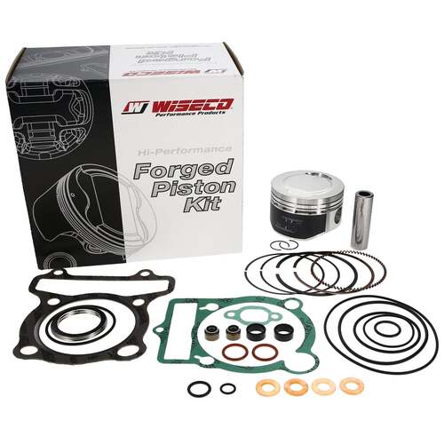 Yamaha YFM350FA GRIZZLY 4WD 2007-2020 Wiseco Top End Rebuild Kit 10.25:1 Comp 84mm 1 mm Os