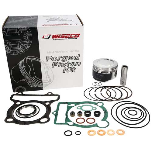 Kawasaki KVF300 2WD 1999-2002 Wiseco Top End Rebuild Kit 8.6:1 Comp 77mm 1mm Os