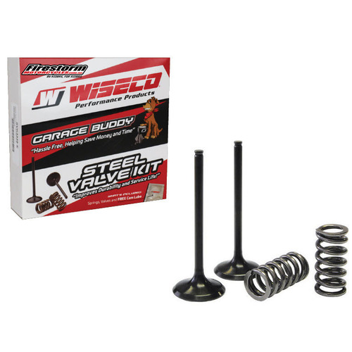 Yamaha WR250F 2001-2014 Wiseco Garage Buddy Steel Valve Kit Exhaust