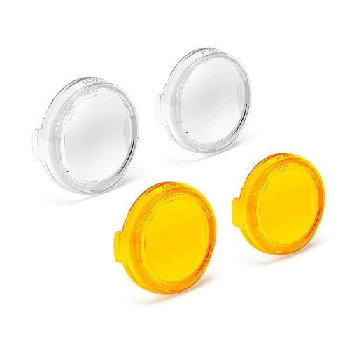 Suzuki GW250 Inazuma 2013-2016 Denali DR1 Snap On Lens Kit Spot Light Beam Filtering Lens 