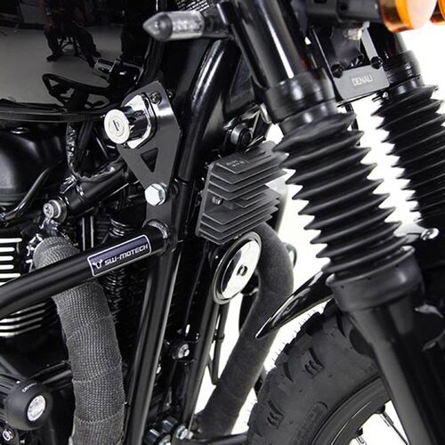 Triumph Bonneville T100 A2 2014 Denali Horn & Rectifier Relocation Mount Bracket