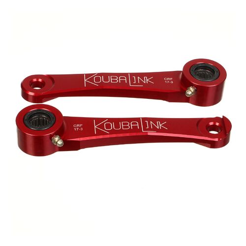 Honda CRF250R 2018-2022 Koubalink 57-64mm Motorcycle Lowering Link Red