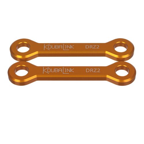 Suzuki DRZ400E 2000-2007 Koubalink 32mm Motorcycle Lowering Link Orange