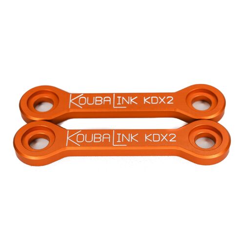 Kawasaki KDX200 1995-2005 Koubalink 41mm Motorcycle Lowering Link Orange