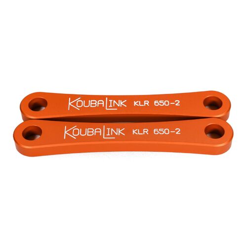 Kawasaki KLR650 1987-2007 Koubalink 51mm Motorcycle Lowering Link Orange