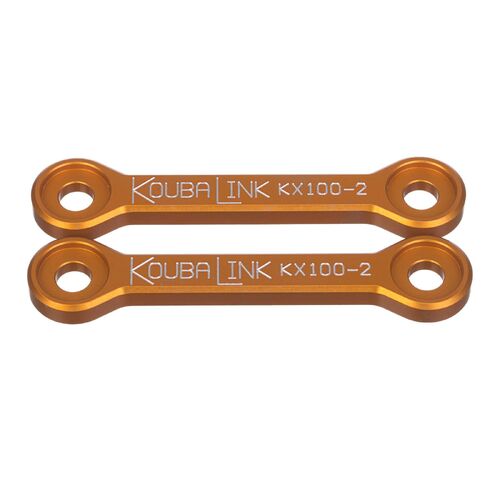 Kawasaki KX80 1991-2000 Koubalink 44mm Motorcycle Lowering Link Orange