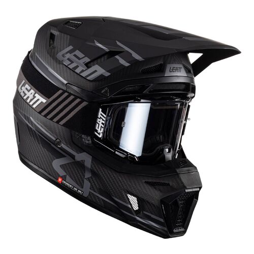 Leatt GPX 9.5 Carbon MX Motocross Helmet & Goggle Kit S