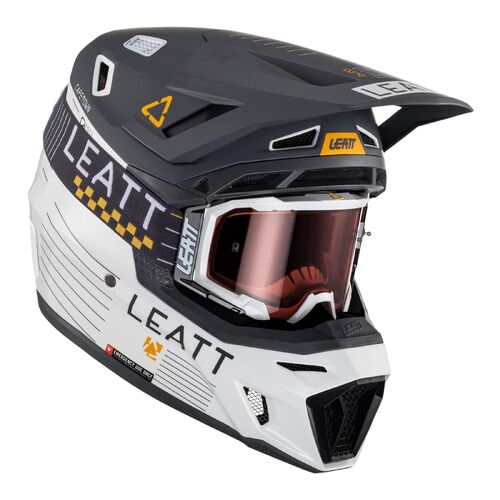 Leatt GPX 8.5 MX Motocross Helmet & Goggle Kit Metallic L