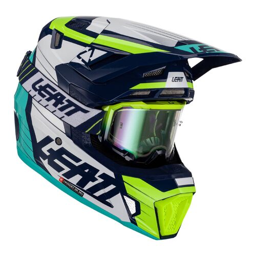 Leatt GPX 7.5 MX Motocross Helmet & Goggle Kit Blue XXL