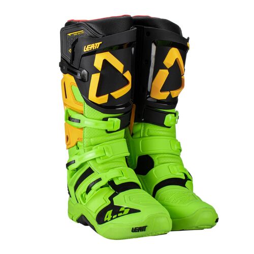 Leatt 4.5 MX Motocross Boots Citrus 12