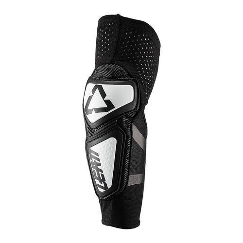 Leatt Contour Youth MX Motocross Elbow Guards White Black