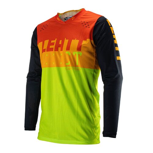 Leatt GPX 4.5 Lite MX Motocross Jersey M Citrus