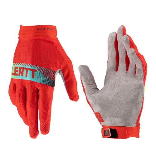 Leatt 2.5 X-Flow MX Motocross Gloves L Red