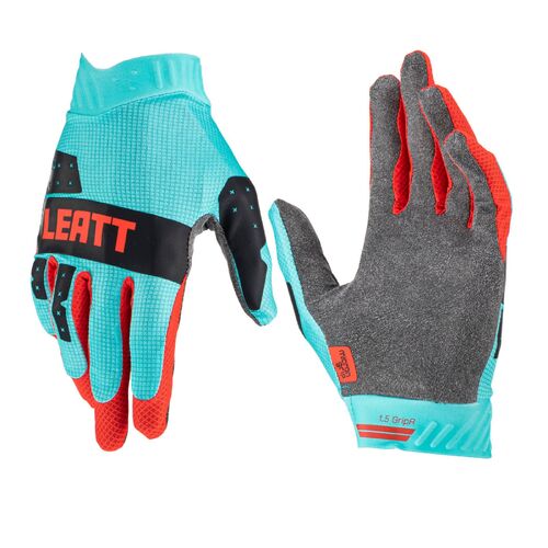 Leatt 1.5 Gripper MX Motocross Gloves M Fuel