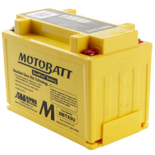 Suzuki GSF400 Bandit 1994 Motobatt Quadflex 12V Battery 