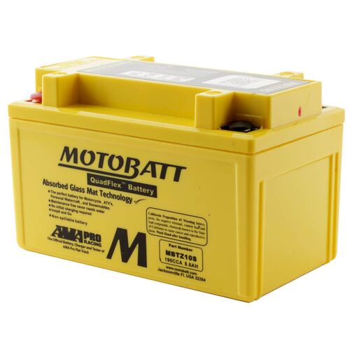 BMW S1000R 2019 Motobatt Quadflex 12V Battery 