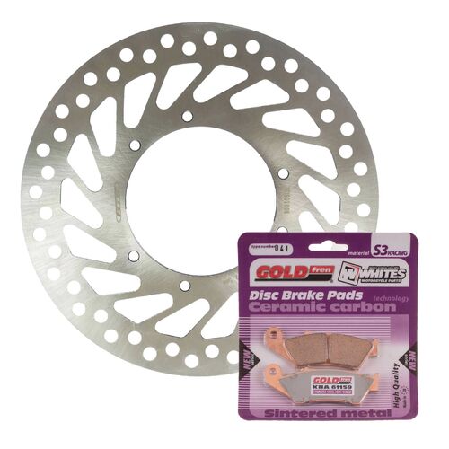 Honda CRF250R 2004-2014 MTX Brake Disc & Pads Front Service Kit 