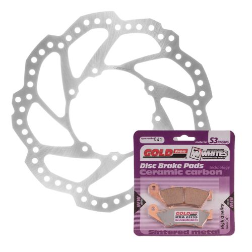 Honda CRF250R 2015-2023 MTX Brake Disc & Pads Front Service Kit 