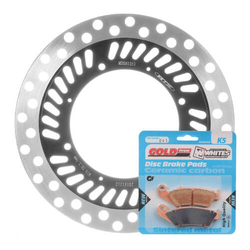 Honda CRF230F 2005-2020 MTX Front Brake Disc & Pads Set