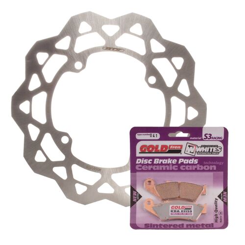 Suzuki RMZ450 2005-2017 MTX Brake Disc & Pads Front Service Kit 