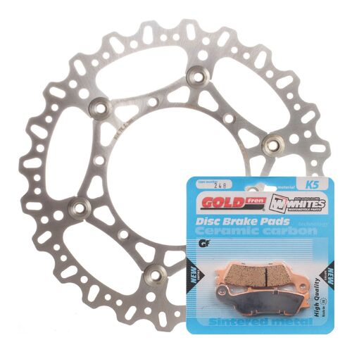 Yamaha YZ250F 2016-2020 MTX Brake Disc & Pads Front Service Kit 