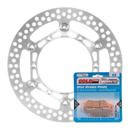 Yamaha YZ450F 2008-2015 MTX Brake Disc & Pads Front Service Kit 