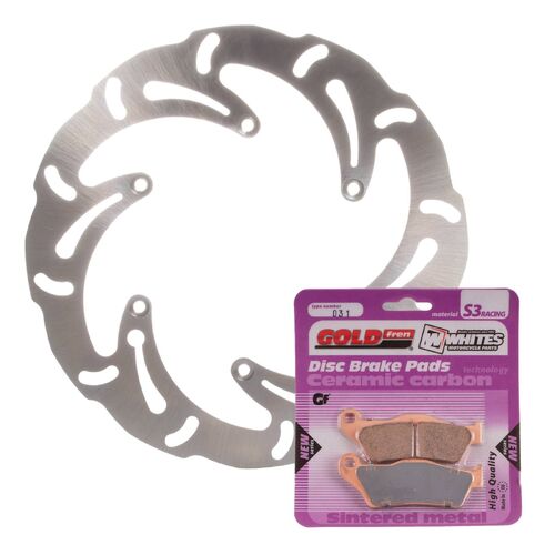 KTM 250 SX-F 2005-2006 MTX Brake Disc & Pads Front Service Kit 