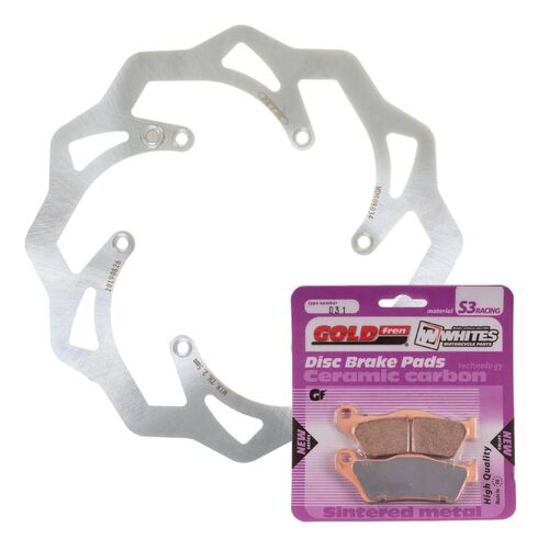 KTM 250 SX-F 2007-2019 MTX Brake Disc & Pads Front Service Kit 