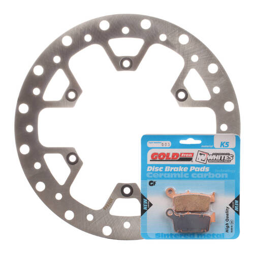 Suzuki RM125 2006-2011 MTX Rear Brake Disc & Pads Set