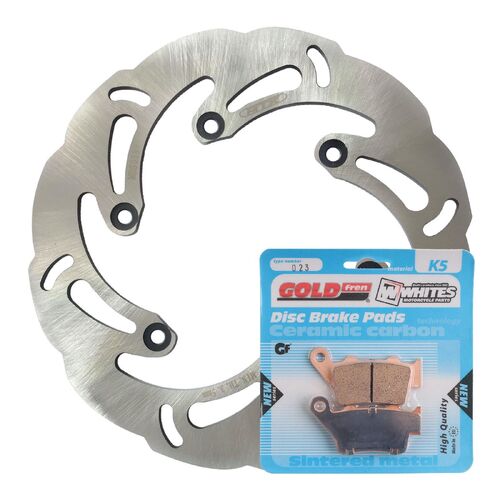 KTM 300 EXC 1998-2003 MTX Brake Disc & Pads Rear Service Kit 