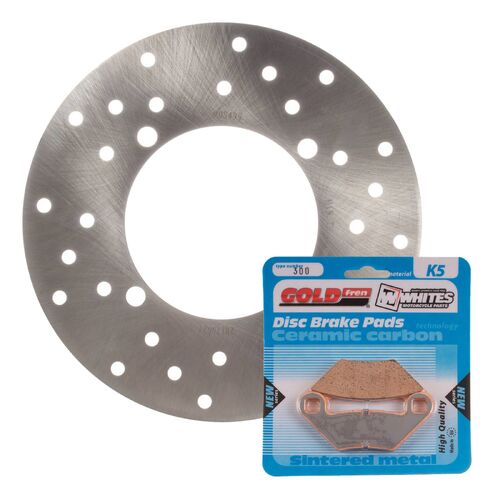 Polaris Sportsman 570 Ute 2015 MTX Brake Disc & Pads Rear Service Kit 