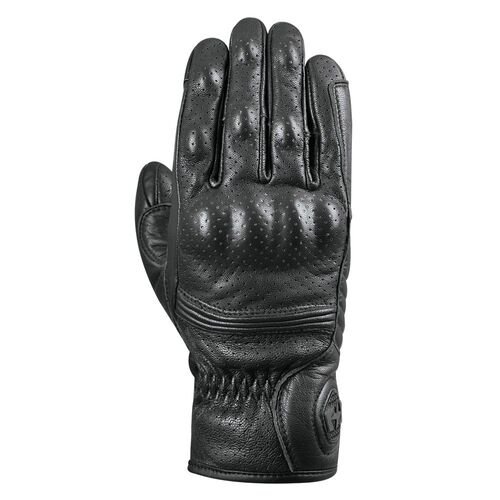 Oxford Tucson Vented Leather Mens Motorcycle Gloves Black L