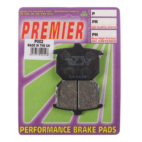 Honda GL1000 Gold Wing 1978 Premier Front Brake Pads