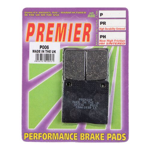 Suzuki GS650GL 1981-1982 Premier Rear Brake Pads