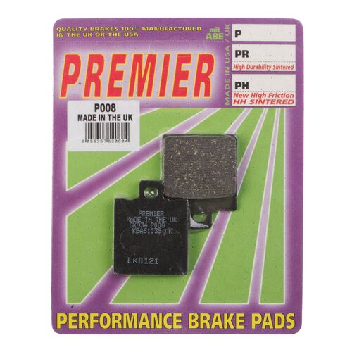 Aprilia RS 125 1999-2005 Premier Rear Brake Pads