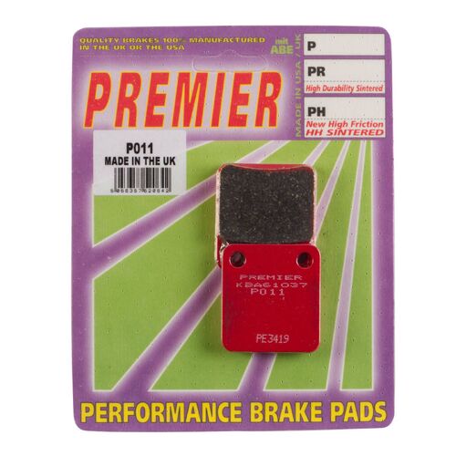 Suzuki DF125 1983-1988 Premier Rear Brake Pads