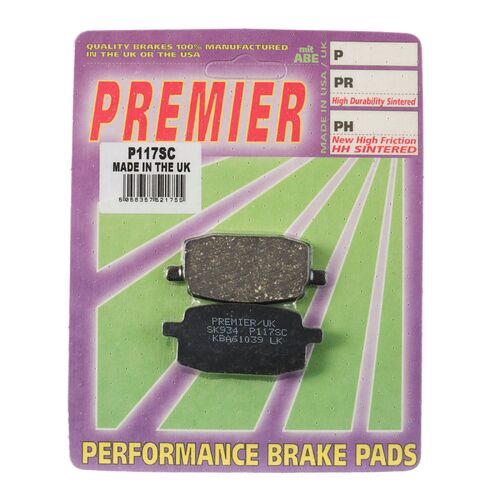 Yamaha BW100 Bee Wee 2006 Premier Front Brake Pads