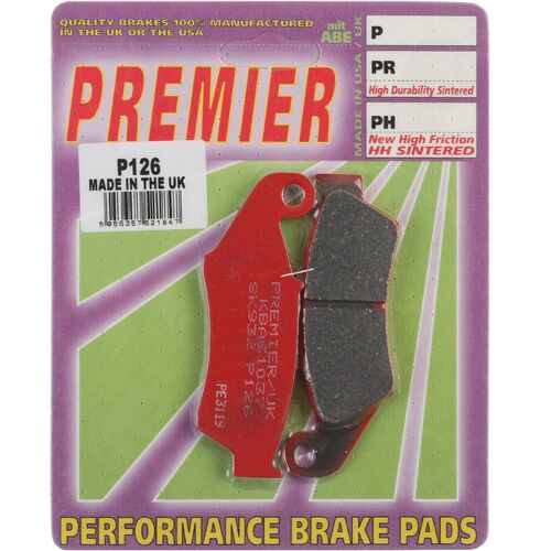 Beta 350 RR 4T 2010-2019 Premier Front Brake Pads