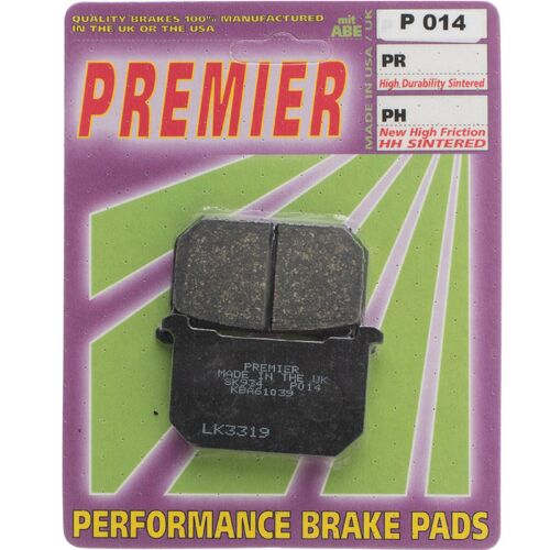 Kawasaki GPZ550S 1982-1983 Premier Front Brake Pads