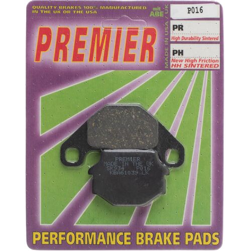 Kawasaki KLE500 1991-2008 Premier Rear Brake Pads