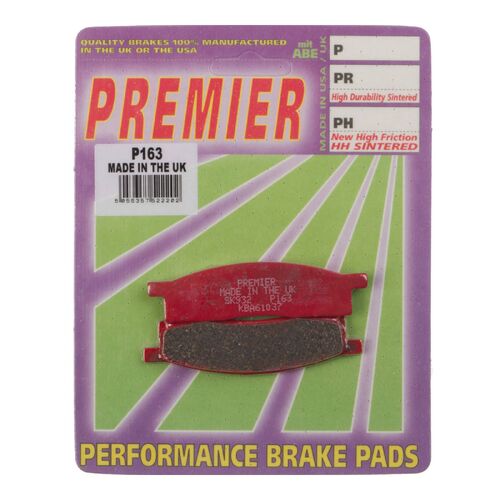 Yamaha TTR125 BW 2002-2004 Premier Front Brake Pads