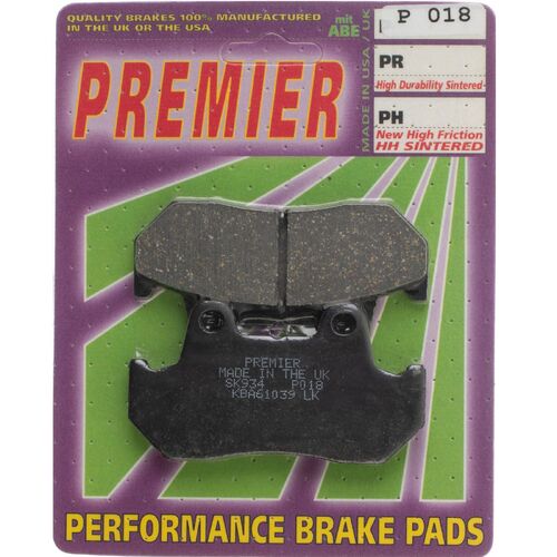 Honda CB900F 1982-1983 Premier Front Brake Pads