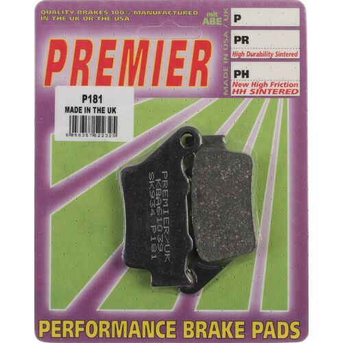 Aprilia Caponord 1200 2013-2014 Premier Rear Brake Pads