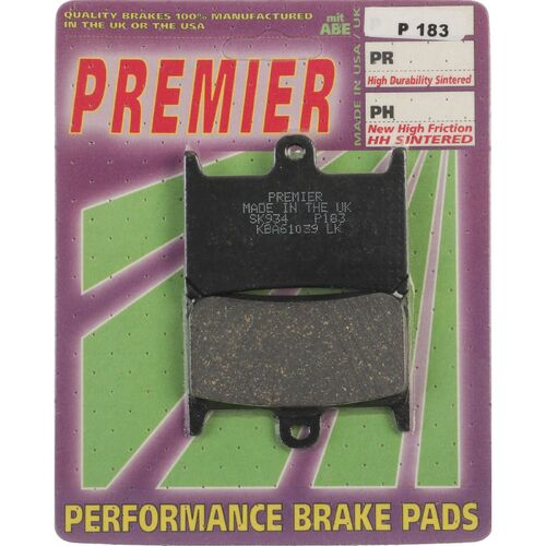 Yamaha FZR250R 1989-1993 Premier Front Brake Pads